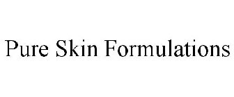 PURE SKIN FORMULATIONS