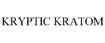 KRYPTIC KRATOM