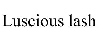 LUSCIOUS LASH