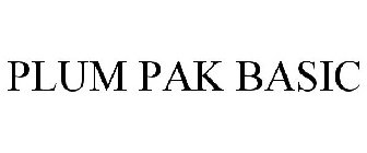 PLUM PAK BASIC