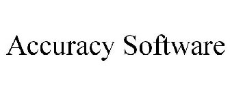 ACCURACY SOFTWARE