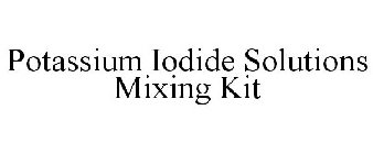 POTASSIUM IODIDE SOLUTIONS MIXING KIT