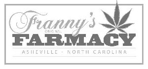 FRANNY'S ORIGINAL FARMACY ASHEVILLE - NORTH CAROLINA