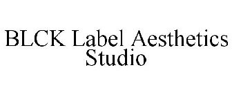 BLCK LABEL AESTHETICS STUDIO