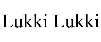 LUKKI LUKKI