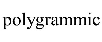 POLYGRAMMIC