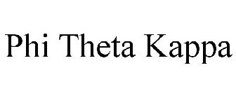 PHI THETA KAPPA