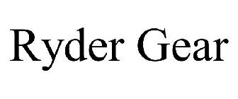 RYDER GEAR