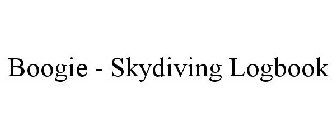 BOOGIE - SKYDIVING LOGBOOK