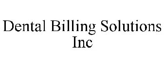DENTAL BILLING SOLUTIONS INC