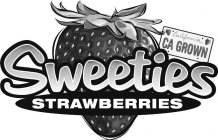 SWEETIES STRAWBERRIES CALIFORNIA CA GROWN