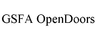 GSFA OPENDOORS