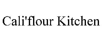 CALI'FLOUR KITCHEN