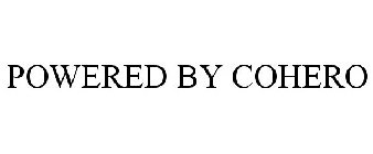 POWERED BY COHERO