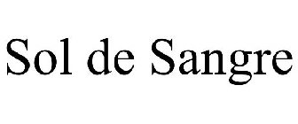 SOL DE SANGRE