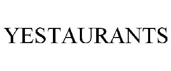 YESTAURANTS