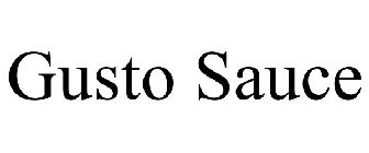 GUSTO SAUCE