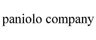 PANIOLO COMPANY