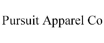 PURSUIT APPAREL CO