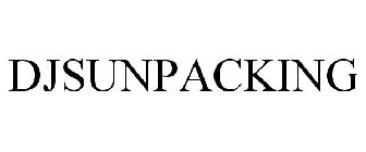 DJSUNPACKING