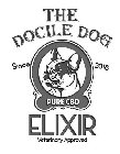 THE DOCILE DOG SINCE 2018 PURE CBD ELIXIR VETERINARY APPROVED