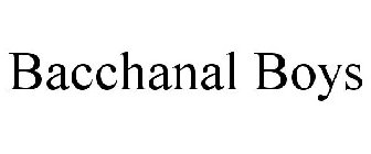 BACCHANAL BOYS