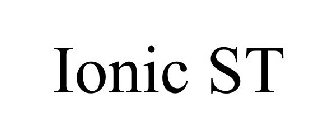 IONIC ST