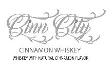 CINN CITY CINNAMON WHISKEY WHISKEY WITH NATURAL CINNAMON FLAVOR