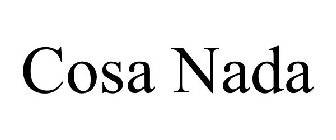 COSA NADA