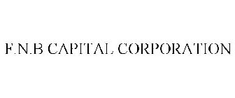 F.N.B CAPITAL CORPORATION