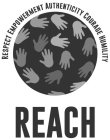 REACH RESPECT EMPOWERMENT AUTHENTICITY COURAGE HUMILITY