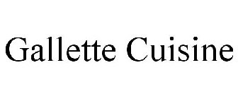 GALLETTE CUISINE