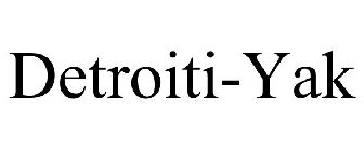 DETROITI-YAK