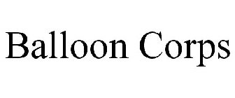 BALLOON CORPS