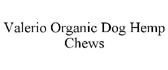 VALERIO ORGANIC DOG HEMP CHEWS