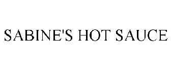 SABINE'S HOT SAUCE