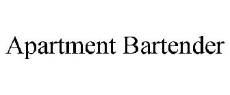 APARTMENT BARTENDER