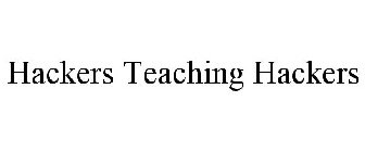 HACKERS TEACHING HACKERS