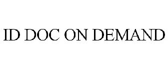 ID DOC ON DEMAND