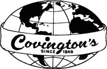 COVINGTON'S SINCE 1848