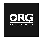 ORG WELL ORGANIZED