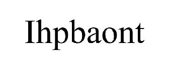 IHPBAONT