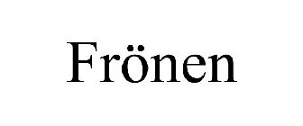 FRÖNEN