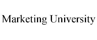 MARKETING UNIVERSITY