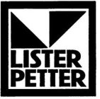 LISTER PETTER