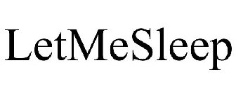 LETMESLEEP