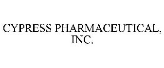 CYPRESS PHARMACEUTICAL, INC.