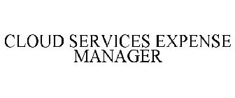 CLOUD SERVICES EXPENSE MANAGER