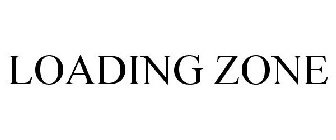 LOADING ZONE