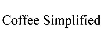 COFFEE SIMPLIFIED